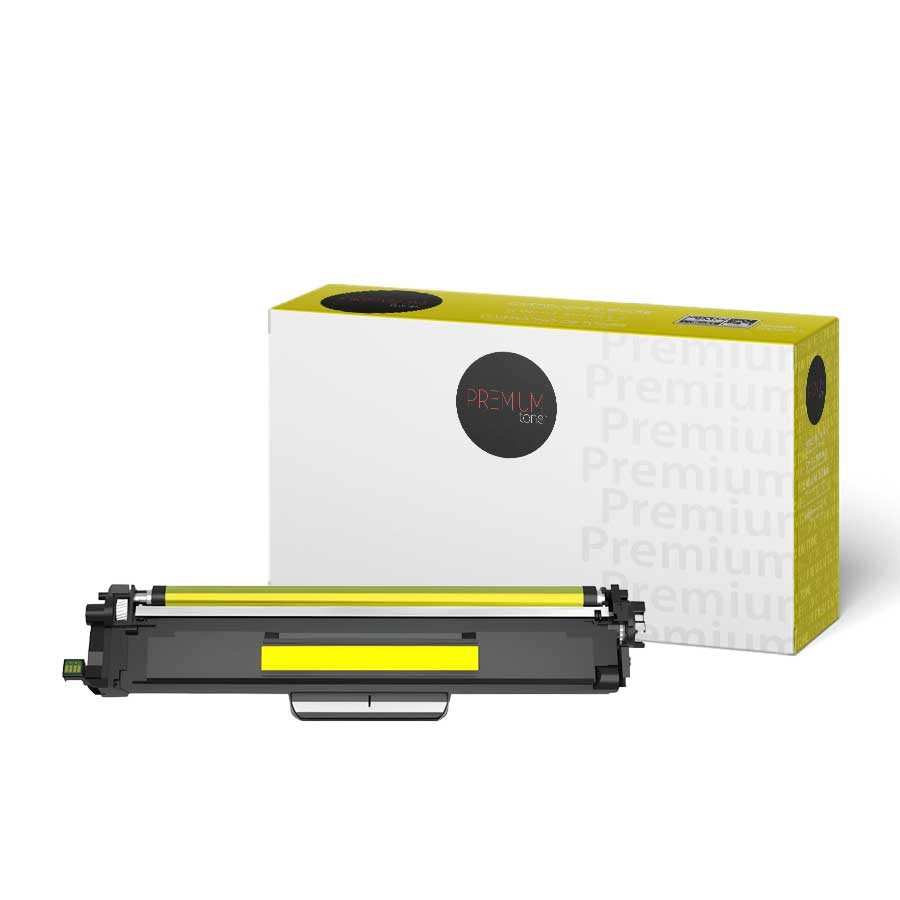 Premium Tone New Compatible Brother TN229Y Yellow 1.2K Toner Cartridge