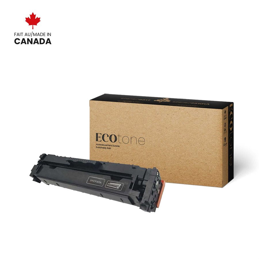 Eco Tone Remanufactured HP CF411A Cyan 2.3K Toner Cartridge