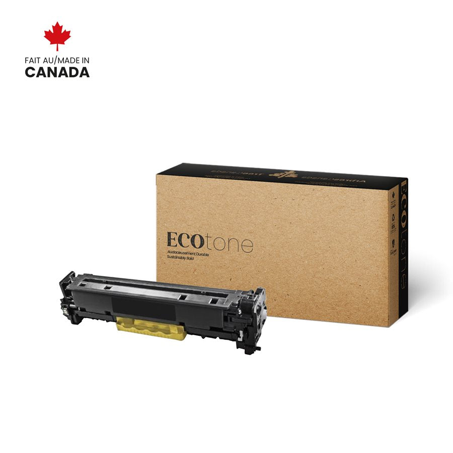 Eco Tone Remanufactured HP CB542A Yellow 1.4K Toner Cartridge