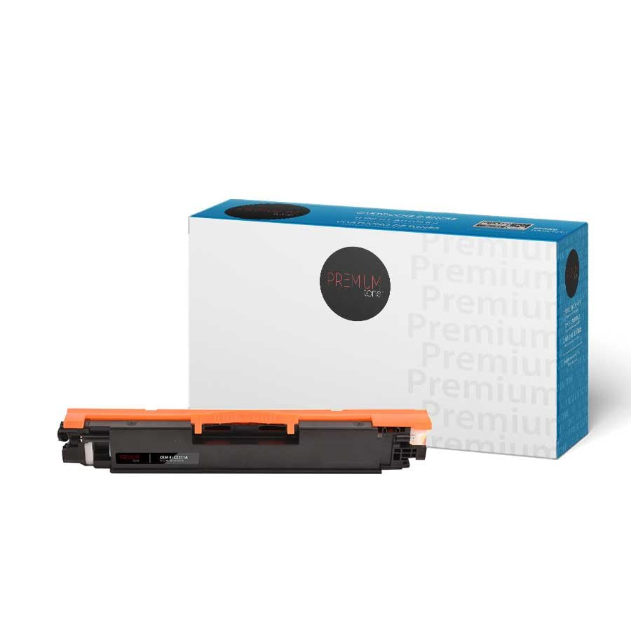 Premium Tone New Compatible HP CE311A Cyan 1K Toner Cartridge