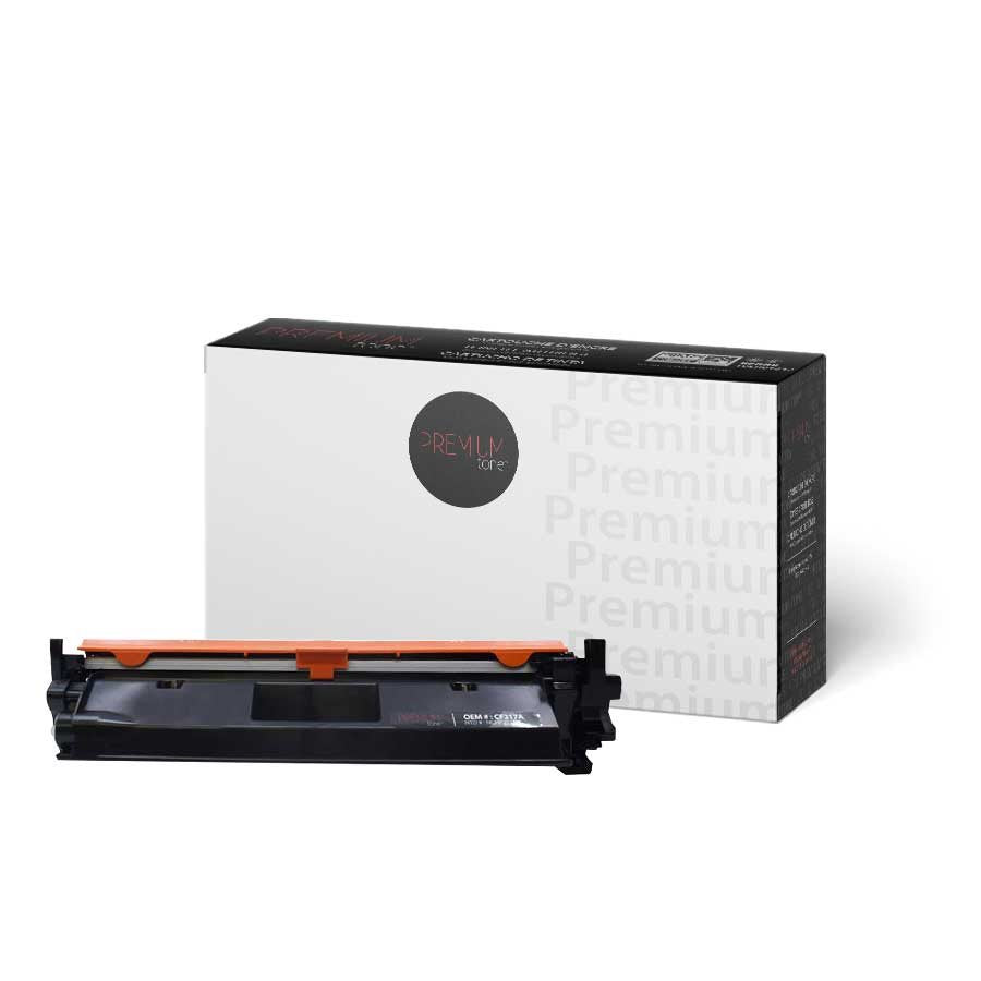 Premium Tone New Compatible HP CF217A/ Canon 047 Universal Black 1.6K Toner Cartridge