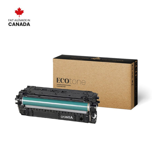 Eco Tone Remanufactured HP CF360A Black 6K Toner Cartridge