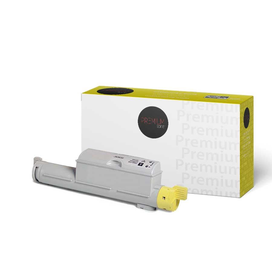 Premium Tone New Compatible Xerox 6360 106R01220 Yellow 12K Toner Cartridge