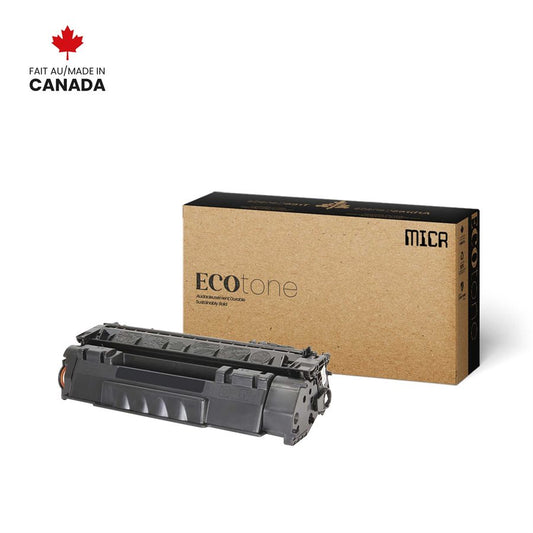 Eco Tone Remanufactured HP Q5949A MICR 2.5K MICR Toner Cartridge