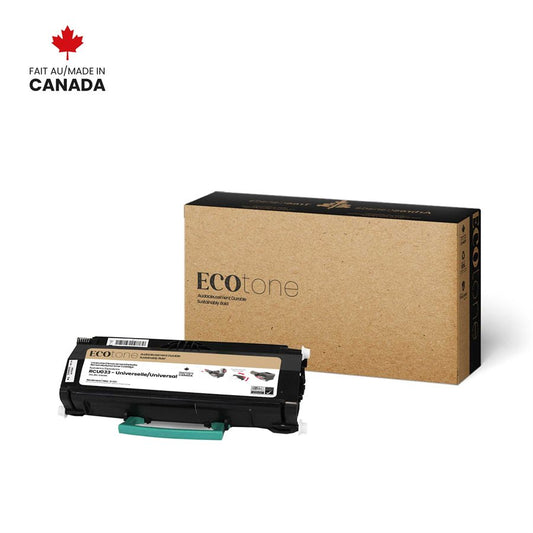 Eco Tone Remanufactured Lexmark E260 / Dell 2330 / IBM 1811 Universal 15K Toner Cartridge