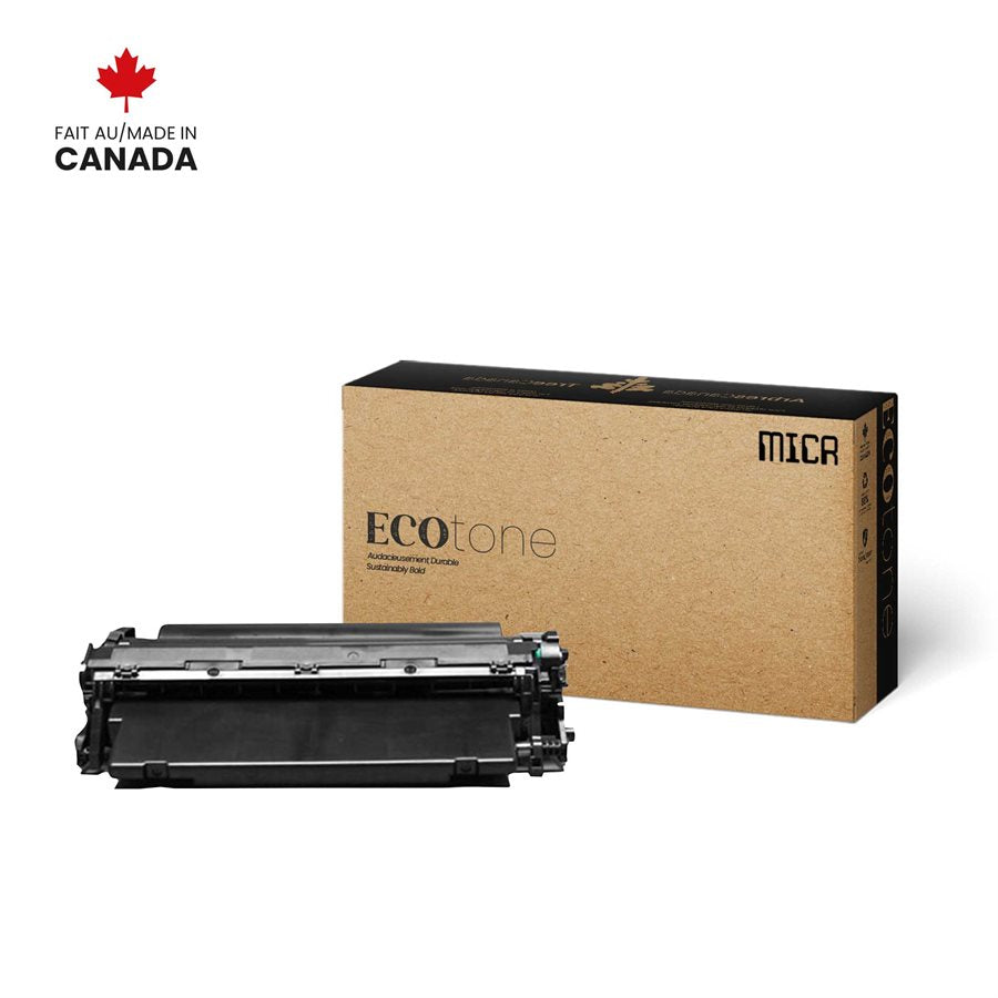 Eco Tone Remanufactured HP CF287X MICR 18K MICR Toner Cartridge