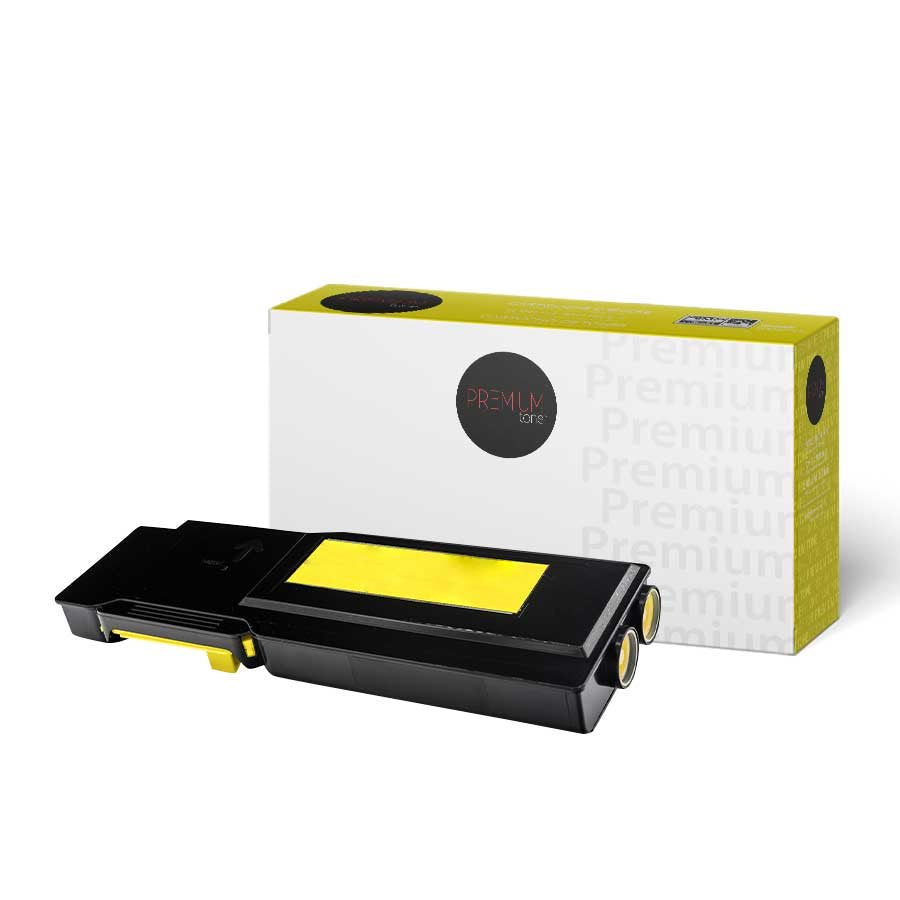 Premium Tone New Compatible Xerox 6600 / 6605 106R02227 Yellow 6K Toner Cartridge