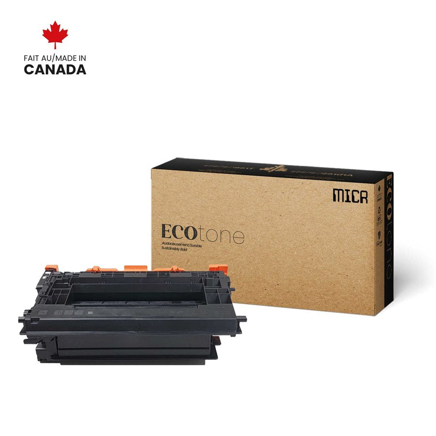 Eco Tone Remanufactured HP CF237A MICR 11K MICR Toner Cartridge