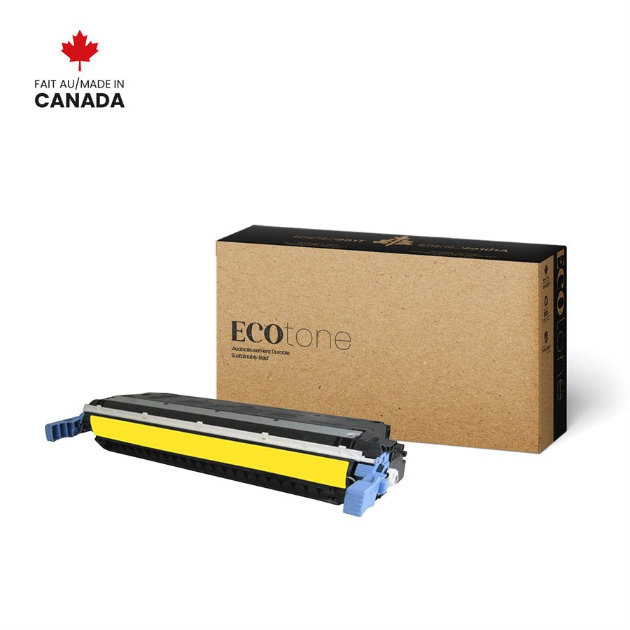 Eco Tone Remanufactured HP Q6472A Yellow 4K Toner Cartridge