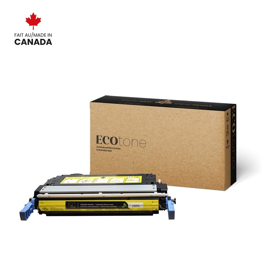 Eco Tone Remanufactured HP CB402A Yellow 7.5K Toner Cartridge
