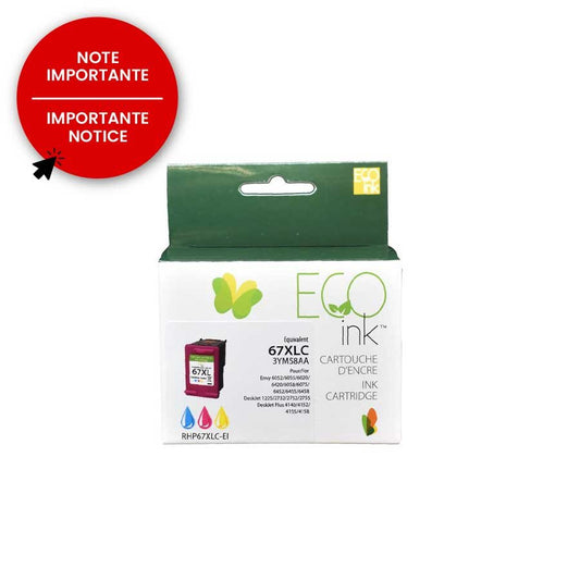 HP no.67XL 3YM58AN Tri-Color CMY