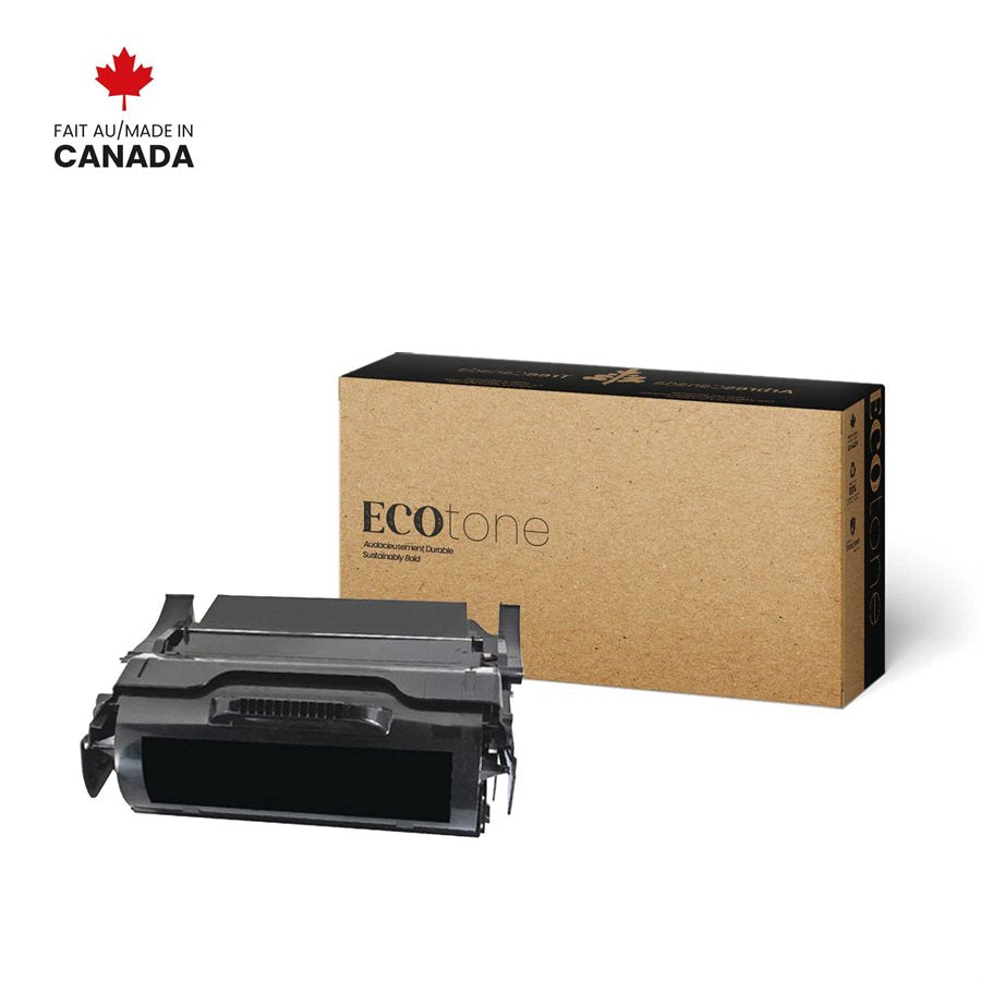 Eco Tone Remanufactured Lexmark T650 / Dell 5230/IBM 1832 25K Toner Cartridge