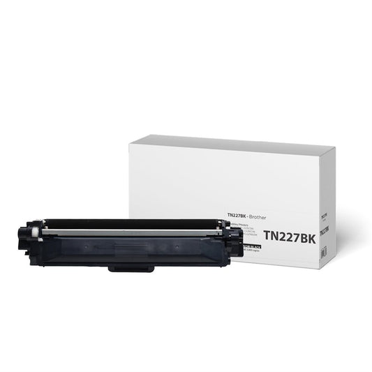 White Box New Compatible Brother TN227 Black 3K Toner Cartridge