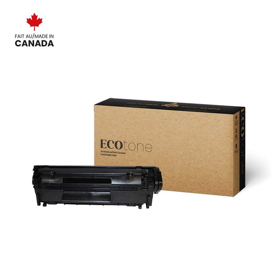 Eco Tone Remanufactured HP Q2612A 2K Toner Cartridge