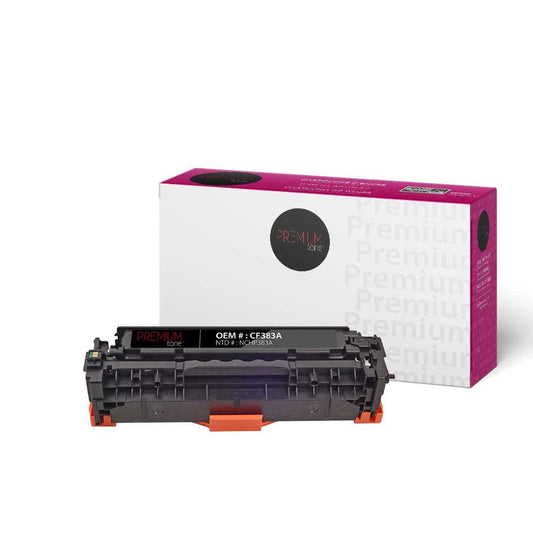 Premium Tone New Compatible HP CF383A (312A) MFP M476 Series Magenta 2.7K Toner Cartridge