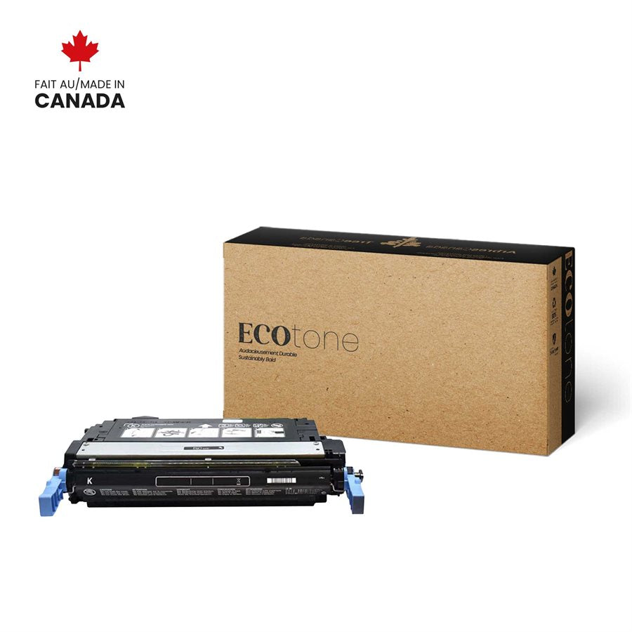 Eco Tone Remanufactured HP CB400A Black 7.5K Toner Cartridge