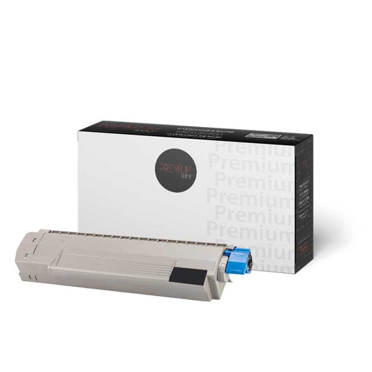 Premium Tone New Compatible Okidata 45862827 Black 14.6K Toner Cartridge
