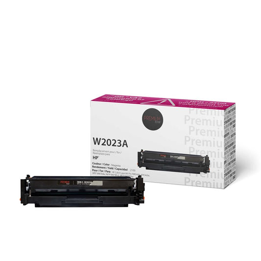 Premium Tone New Compatible HP W2023A (414A) YRTS Magenta 2.1K Toner Cartridge