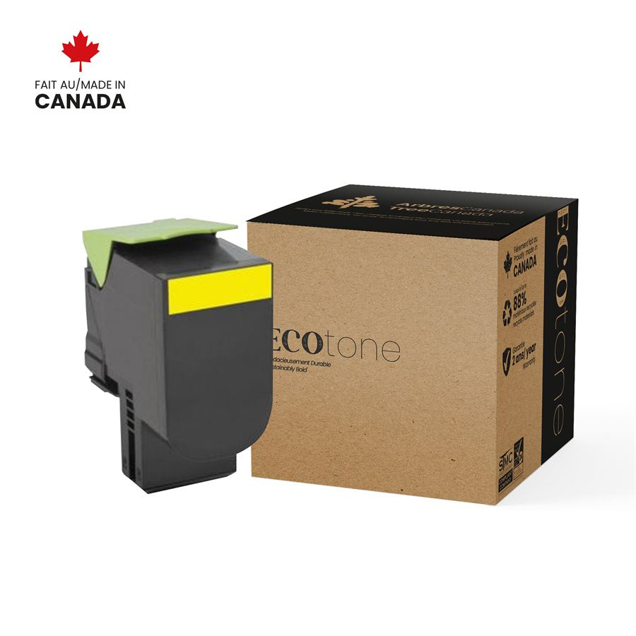 Eco Tone Remanufactured Xerox 006R04367 Yellow 5K Toner Cartridge