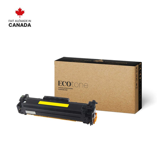 Eco Tone Remanufactured HP CE412A Yellow 2.6K Toner Cartridge