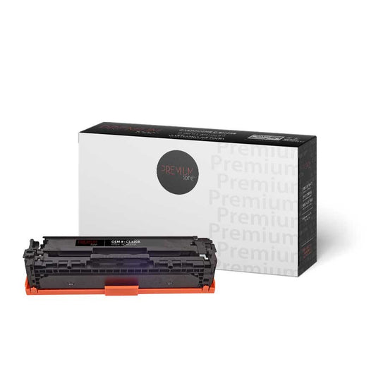 Premium Tone New Compatible HP CE320A CM1415/CP1525 Black 2K Toner Cartridge