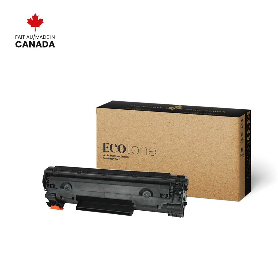 Eco Tone Remanufactured HP CB436A 2K Toner Cartridge