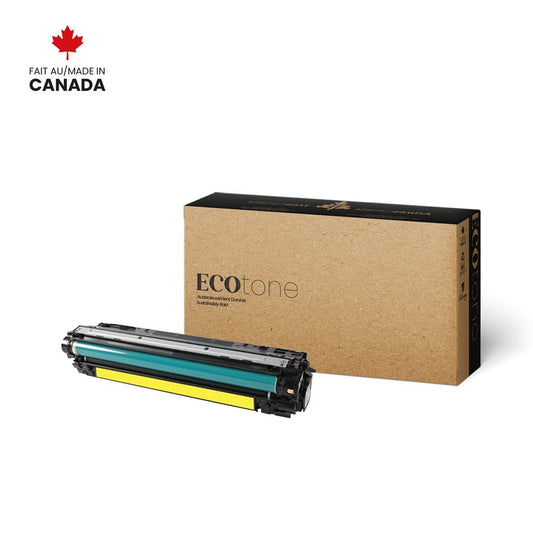 Eco Tone Remanufactured HP CE272A Yellow 15K Toner Cartridge