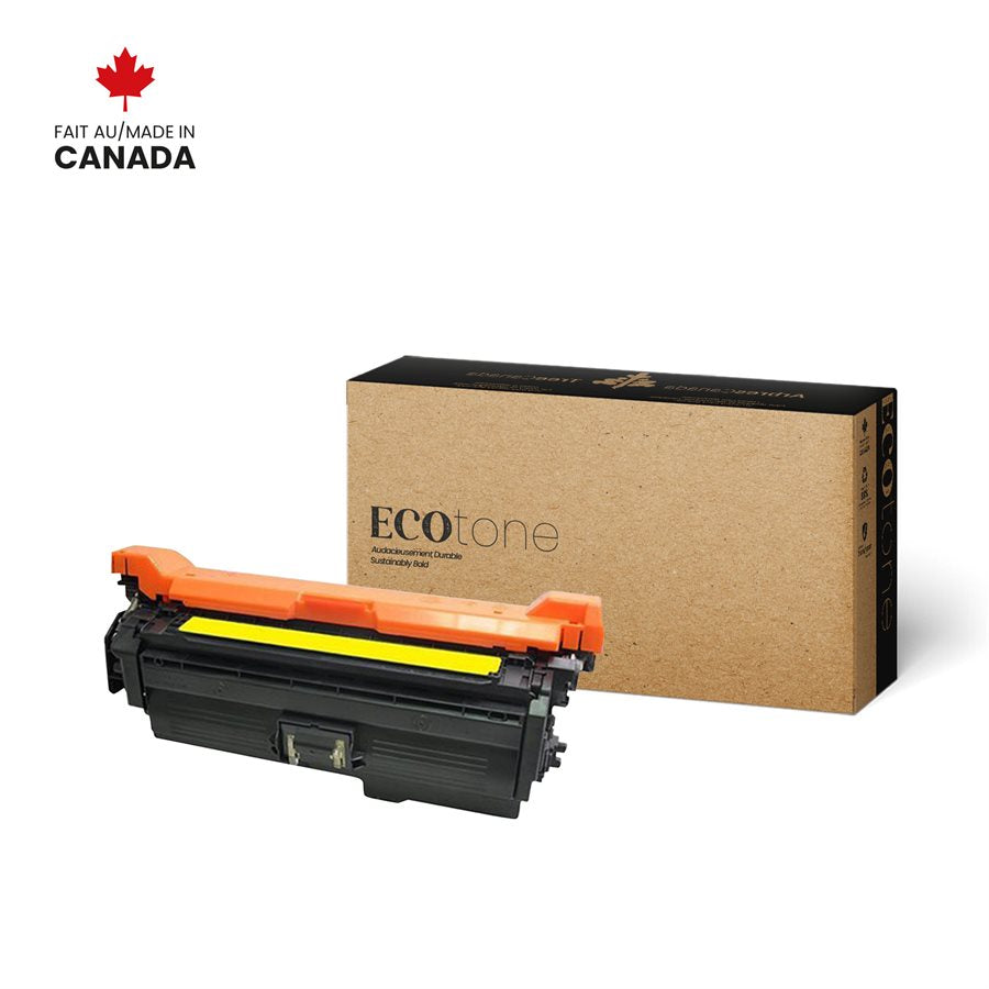 Eco Tone Remanufactured HP CF032A Yellow 12.5K Toner Cartridge