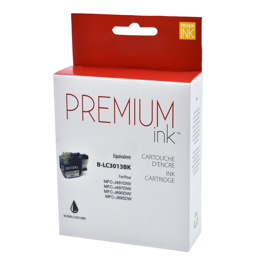 Brother LC3013XL Pigment Black