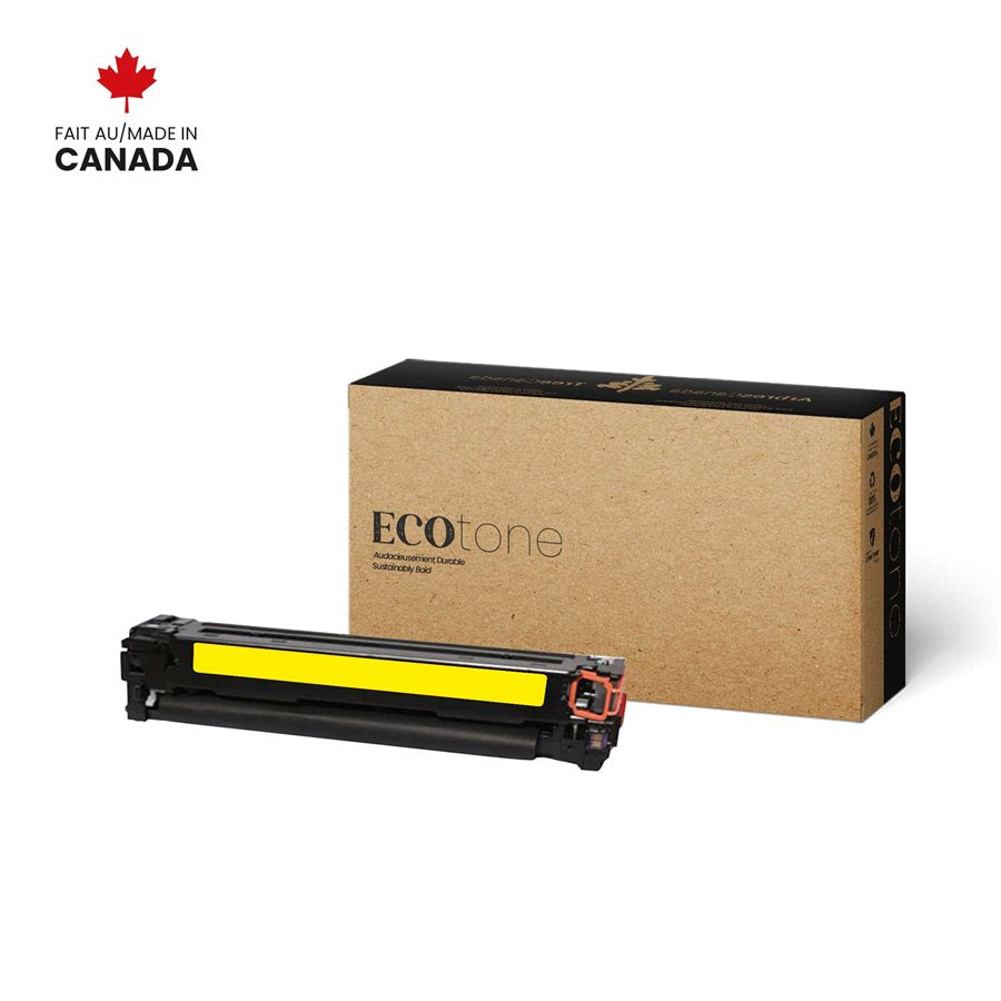 Eco Tone Remanufactured HP CF212A Yellow 1.8K Toner Cartridge