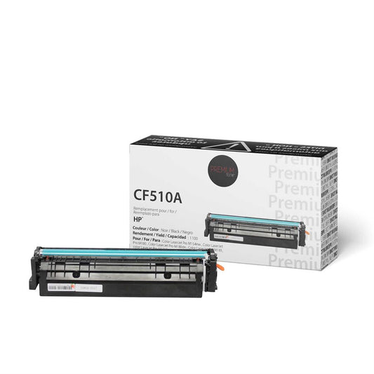 Premium Tone New Compatible HP CF510A (204A) Black 1.1K Toner Cartridge