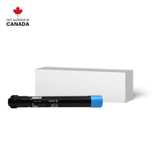 Eco Tone Remanufactured Xerox 106R01566 Cyan 17.2K Toner Cartridge