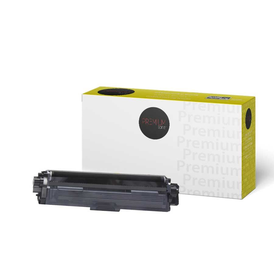 Premium Tone New Compatible Brother TN221 Yellow 1.4K Toner Cartridge