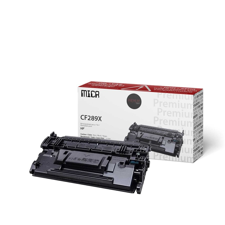 Premium Tone New Compatible HP CF289X MICR YRTS 10K MICR Toner Cartridge