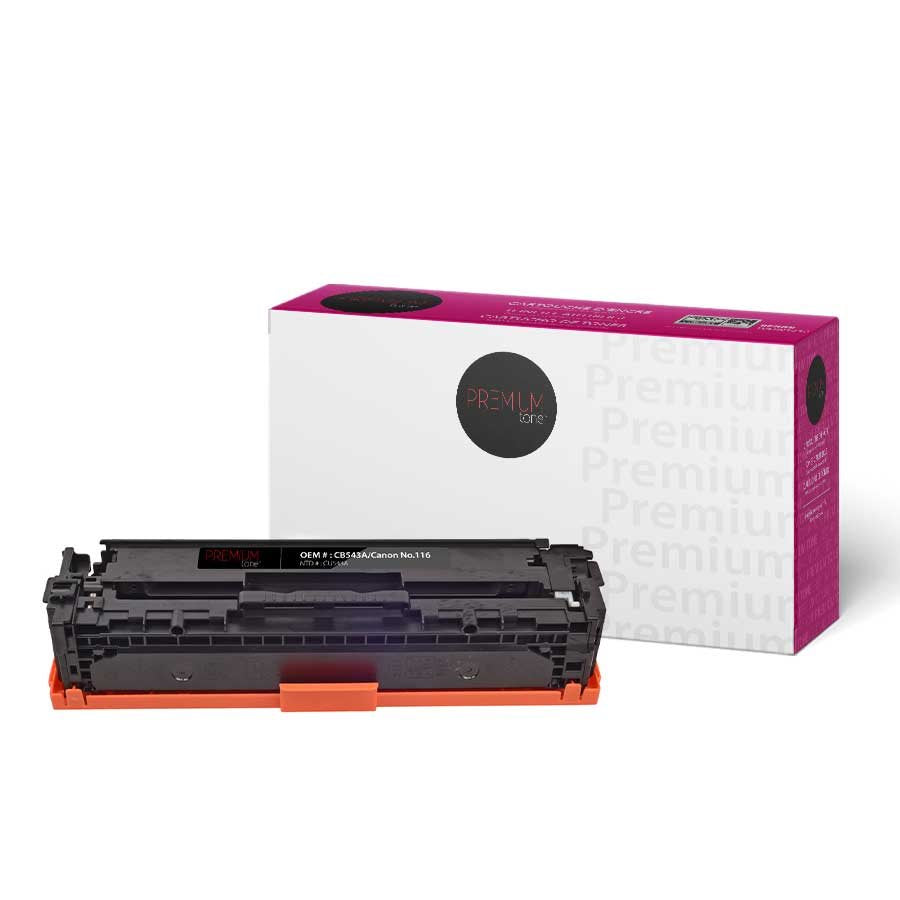 Premium Tone New Compatible HP CB543A / Canon No.116 Universal Magenta 1.4K Toner Cartridge