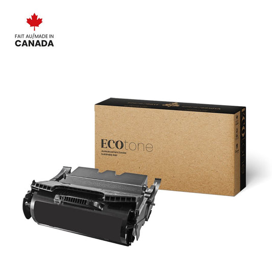 Eco Tone Remanufactured Lexmark T640 / Dell 5210/IBM 1532 21K Toner Cartridge
