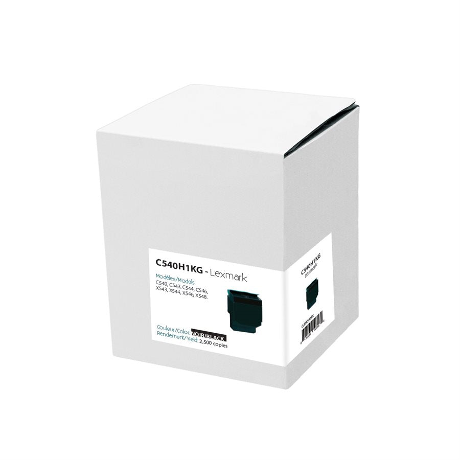 Premium Tone New Compatible Lexmark C54x/X54X, Black 2.5K Toner Cartridge