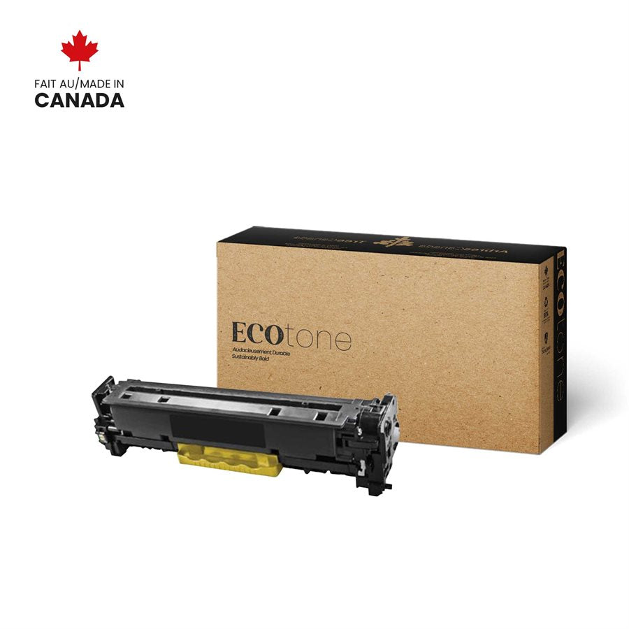 Eco Tone Remanufactured HP CC532A Yellow 2.8K Toner Cartridge