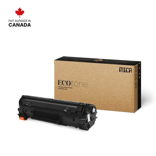 Eco Tone Remanufactured HP CE278A MICR 2.1K MICR Toner Cartridge