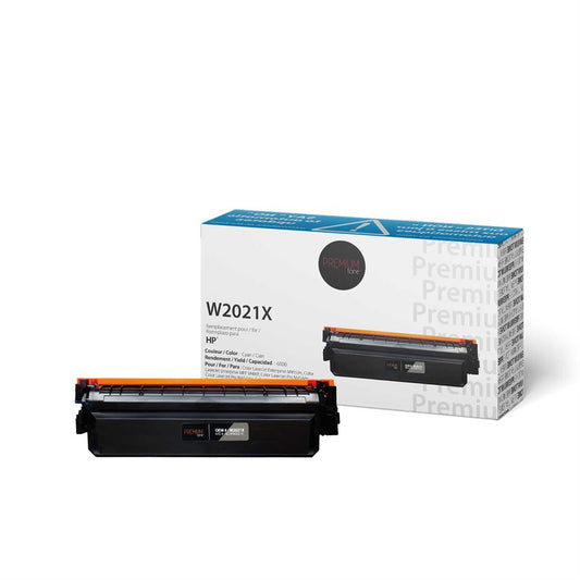 Premium Tone New Compatible HP W2021X (414X) YRTS Cyan 6K Toner Cartridge