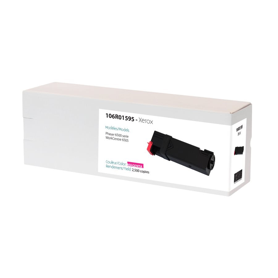 Premium Tone New Compatible Xerox 6500/6505 (106R01595) Magenta 2.5K Toner Cartridge