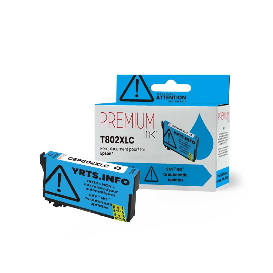 Epson T802XL YRTS Cyan 1.9K