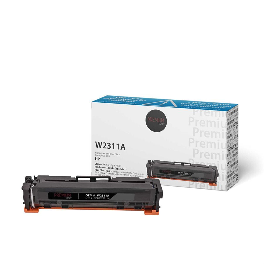 Premium Tone New Compatible HP W2311A (215A) Cyan YRTS Toner Cartridge