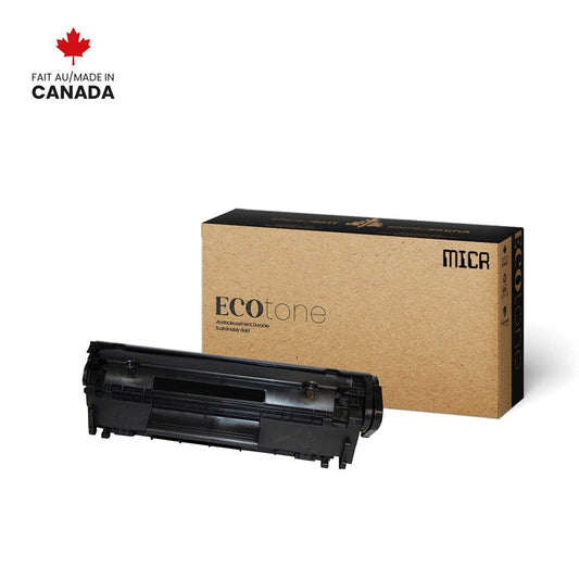 Eco Tone Remanufactured HP Q2612A MICR 2K MICR Toner Cartridge