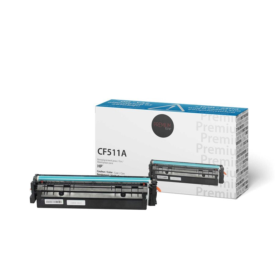 Premium Tone New Compatible HP CF511A (204A) Cyan 900 pages Toner Cartridge