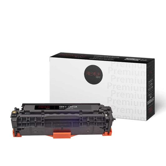 Premium Tone New Compatible HP CE412A (305A) Yellow 2.6K Toner Cartridge