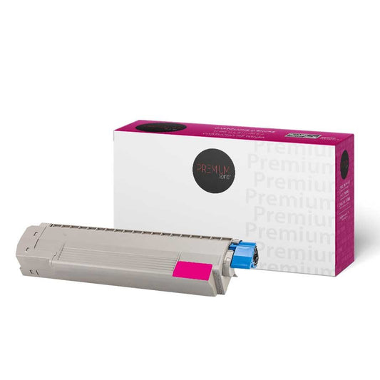 Premium Tone New Compatible Okidata 45862825 Magenta 8.8K Toner Cartridge
