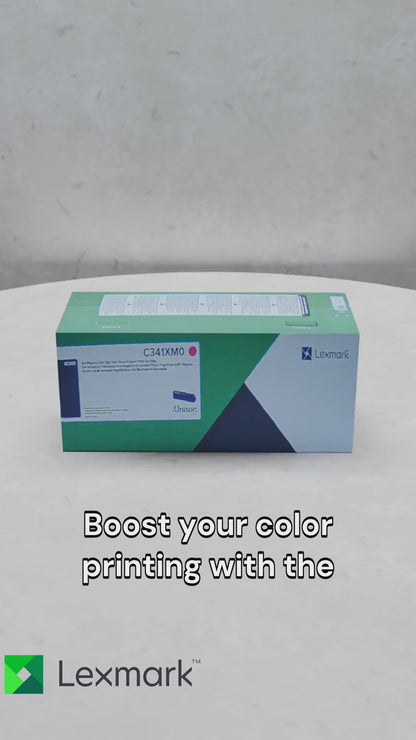 C341XM0 Lexmark C/MC3426 Magenta Return Program 4.5K Print Cartridge
