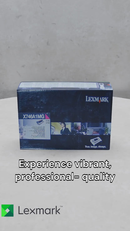 Lexmark C746,748 Yellow Return Program 7K Toner Cartridge