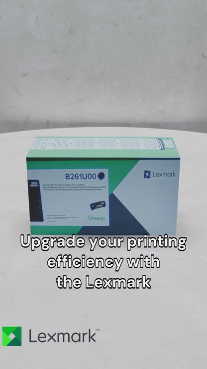 Lexmark B261U00 B/MB2650 Return Program 15K Toner Cartridge